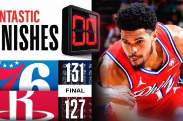 Final 5:44 CLOSE ENDING 76ers vs. Rockets 👀 | December 29, 2023