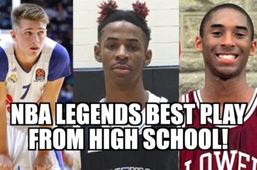 NBA PLAYERS BEST MOMENT FROM HIGH SCHOOL!