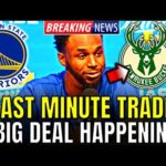 🚨😱 LAST MINUTE! ANDREW WIGGINS SIGNING WITH THE BUCKS? A BIG TRADE? | GOLDEN STATE WARRIORS NEWS