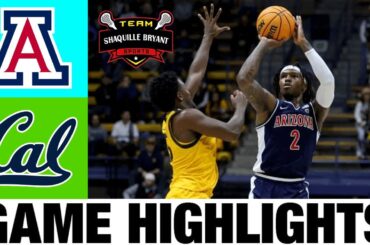 #4 Arizona vs California Highlights | NCAA Men's Basketball | 2023 College Basketball