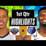 Memphis Grizzlies vs New Orleans Pelicans 1st QTR - PART 2 Highlights | Dec 26 | 2023 NBA Season