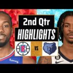 LA Clippers vs Memphis Grizzlies Full Highlights 2nd QTR | Dec 29 | 2023 NBA Regular Season