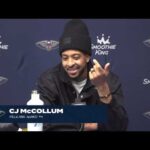 CJ McCollum on the win, Brandon Ingram | Pelicans Jazz Postgame Interview 12/28/23