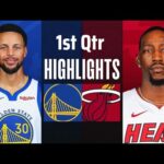 Golden State Warriors vs Miami Heat 1st Qtr Full Highlights| Dec. 28 | NBA Highlights 2023