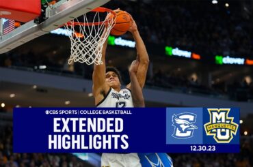 No. 22 Creighton vs. No. 10 Marquette: College Basketball Extended Highlights I CBS Sports