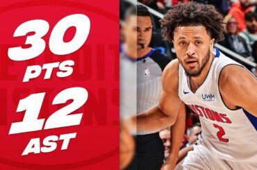 Cade Cunningham Leads The Way In Pistons Win! 👏 | December 30, 2023