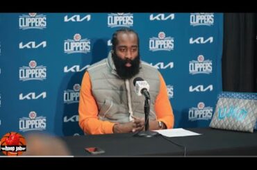 James Harden Reacts To The Clippers 117-106 Win Over The Memphis Grizzlies. HoopJab NBA