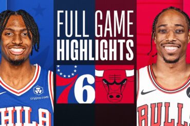 76ERS at BULLS | FULL GAME HIGHLIGHTS | December 30, 2023