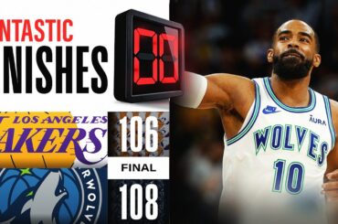 Final 3:44 CLOSE ENDING Lakers vs Timberwolves 👀 | December 30, 2023