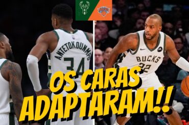 É meus amigos, o Bucks ADAPTOU HEIN !! / Bucks vs Knicks (Análise)