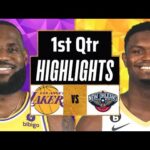 Los Angeles Lakers vs New Orleans Pelicans Full Highlights 1st QTR | Dec 31 | 2023 NBA Season