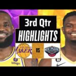 Los Angeles Lakers vs New Orleans Pelicans Full Highlights 3rd QTR | Dec 31 | 2023 NBA Season