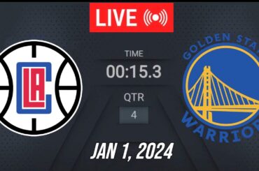 NBA LIVE! Golden State Warriors vs Los Angeles Clippers | January 1, 2024 | Warriors vs Clippers