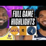 Los Angeles Lakers vs Minnesota Timberwolves FULL GAME Highlights | Dec 30 | 2023 NBA Season