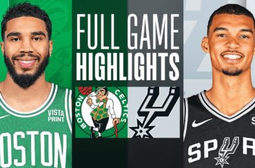 CELTICS at SPURS | FULL GAME HIGHLIGHTS | December 31, 2023