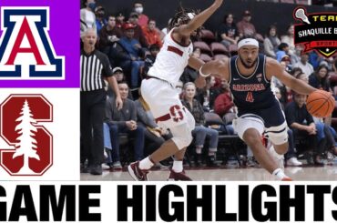 #4 Arizona vs Stanford Highlights | NCAA Men's Basketball | 2023 College Basketball