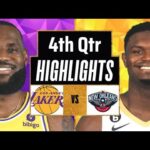 Los Angeles Lakers vs New Orleans Pelicans Full Highlights 4th QTR | Dec 31 | 2023 NBA Season