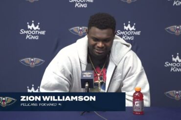 Zion Williamson talks Jose Alvarado's impact | Pelicans Lakers Postgame Interview 12/31/23