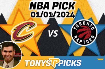 Cleveland Cavaliers vs. Toronto Raptors 1/1/2024 FREE NBA Picks and Predictions on NBA Betting Tips