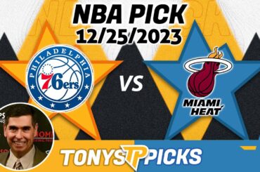 Philadelphia 76ers vs. Miami Heat  12/25/2023 FREE NBA Picks and Predictions on NBA Betting Tips