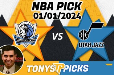 Dallas Mavericks vs. Utah Jazz 1/1/2024 FREE NBA Picks and Predictions on NBA Betting Tips for Today