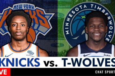 Knicks vs. Timberwolves Live Streaming Scoreboard, Play-By-Play, Highlights, OG Anunoby Knicks Debut