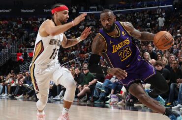 Pelicans Stat Leader Highlights: Jose Alvarado grabs 4 steals vs. Los Angeles Lakers