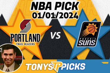 Portland Trail blazers vs. Phoenix Suns 1/1/2024 FREE NBA Picks and Predictions on NBA Betting Tips