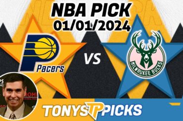 Indiana Pacers vs. Milwaukee Bucks 1/1/2024 FREE NBA Picks and Predictions on NBA Betting Tips