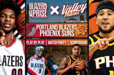 Portland Trailblazers vs Phoenix Suns | LIVE Reaction | Scoreboard | Play By Play | Postgame Show