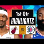 LA Clippers vs Miami Heat Full Highlights 1st QTR | Jan 1 | 2024 NBA Regular Season