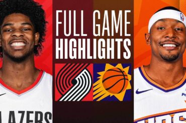 TRAIL BLAZERS at SUNS | FULL GAME HIGHLIGHTS | January 1, 2024