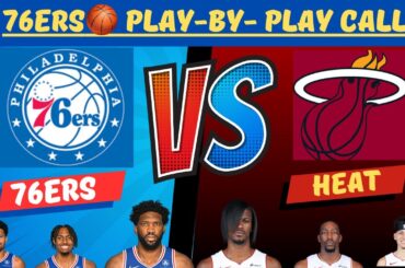 Philadelphia 76ers @ Miami Heat LIVE PLAY-BY-PLAY (12-25-23) #heat #76ers #sixers #nba