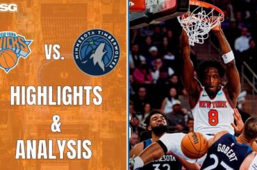 OG Anunoby Makes Impact In 1st Game With Knicks As New York Beats Best In The West | New York Knicks