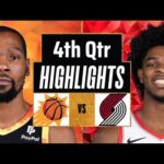 Phoenix Suns vs Portland Trail Blazers Full Highlights 4th QTR | Jan 1 | 2024 NBA Regular Season