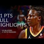 Bol Bol 11 pts Full Highlights vs Blazers 23/24 season