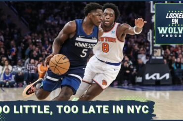 Minnesota Timberwolves' comeback falls short against the New York Knicks