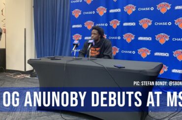 OG Anunoby Debuts for the Knicks at MSG vs the Minnesota Timberwolves