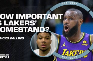 Perk on Bucks 🗣️ 'NO ONE FEARS THE DEER' 😳 + Is the Lakers' homestand MAKE-OR-BREAK? | NBA Today