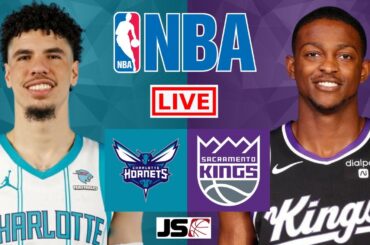 Charlotte Hornets vs Sacramento Kings | NBA Live Scoreboard 2024 | Jimby Sports