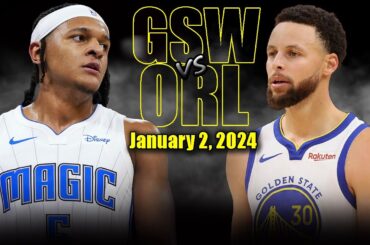 Golden State Warriors vs Orlando Magic Full Game Highlights - January 1, 2023 | 2023-24 NBA Season