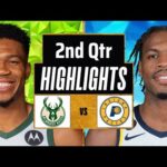 Milwaukee Bucks vs Indiana Pacers Full Highlights 2nd QTR | Jan 01 | 2024 NBA Regular Season