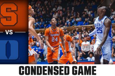 Syracuse vs. Duke Condensed Game | 2023-24 ACC Men’s Basketball