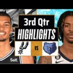 San Antonio Spurs vs Memphis Grizzlies Full Highlights 3rd QTR | Jan 2 | 2024 NBA Regular Season