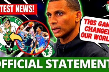 BREAKING NEWS! BOSTON CELTICS MAKE BRUTAL CHANGE AFTER SHOCKING NBA DEFEAT!