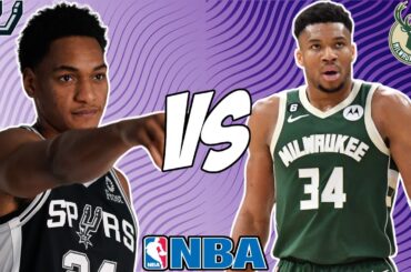 San Antonio Spurs vs Milwaukee Bucks 1/4/24 NBA Free Picks & Predictions | NBA Betting Tips