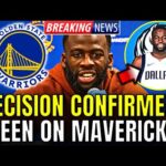 🚨😢 SAD NEWS! END OF DRAYMOND GREEN WITH THE GSW? TRADED TO THE MAVERICKS? GOLDEN STATE WARRIORS NEWS