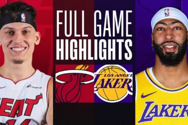 HEAT at LAKERS | FULL GAME HIGHLIGHTS | January 3, 2024