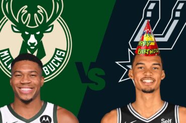 Milwaukee Bucks vs San Antonio Spurs | GET THE BEST NBA PICKS AND PREDICTIONS FOR 1/4