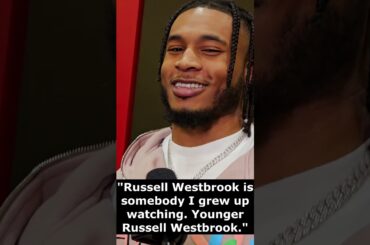 Cam Whitmore: "Russell Westbrook is somebody I grew up watching"